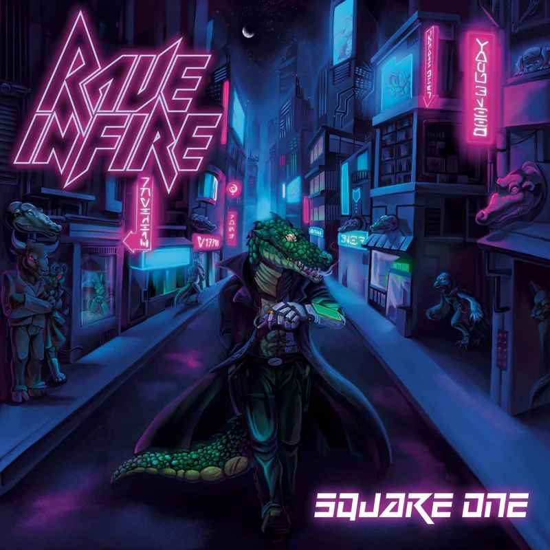 RAVE IN FIRE - Square One CD